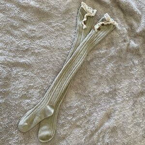 Khaki Knee/Boot Socks